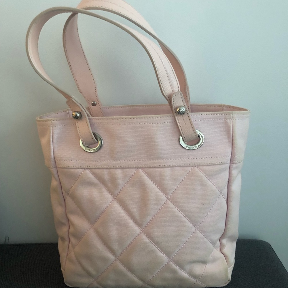CHANEL tote bag light pink - Picture 2 of 12
